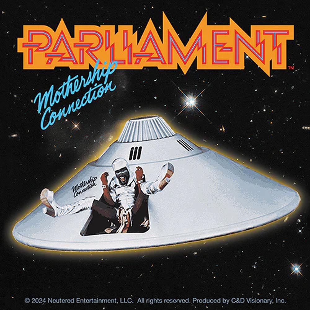 FUNKADELIC ファンカデリック - Mothership / ステッカー - PGS